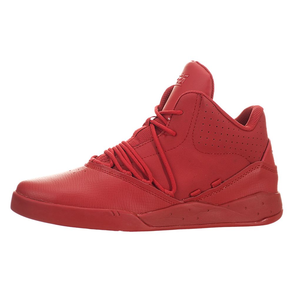 Baskets Supra Estaban Rouge Red/Red-Red Homme | WCJ-65625993